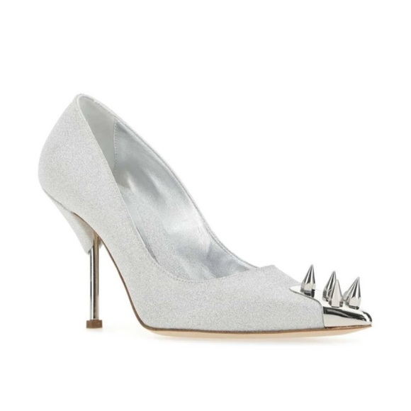 Alexander McQUEEN
Women\'s Spiked Glitter Pointed Toe Pumps